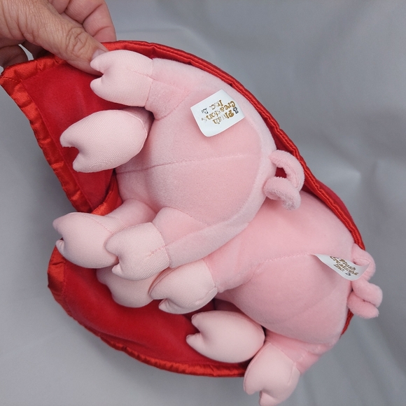Pigs In A Blanket Plush Toy Platte River Trading 9.5" T NWT - Picture 8 of 11